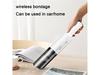 Cordless Handheld Vacuum, 120W 6000Pa – Portable Cleaner for Car Interior-White