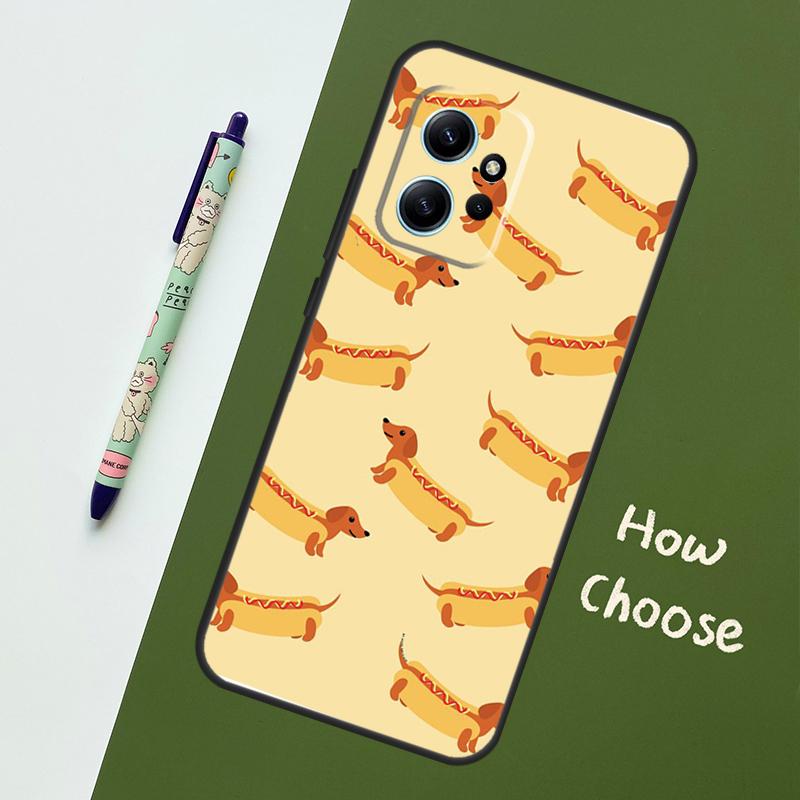 Dackel Hunde Hülle Für Xiaomi Redmi Note 14 10 11 12 13 15 Pro Plus Hülle Für Redmi 15 15C 14C 12C 10C 13C