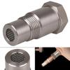 2pcs Universal Extension Filter Oxygen O2 Sensor Connector Extender Spacer Thread M18*1.5 Stainless Steel Adapter Auto Parts