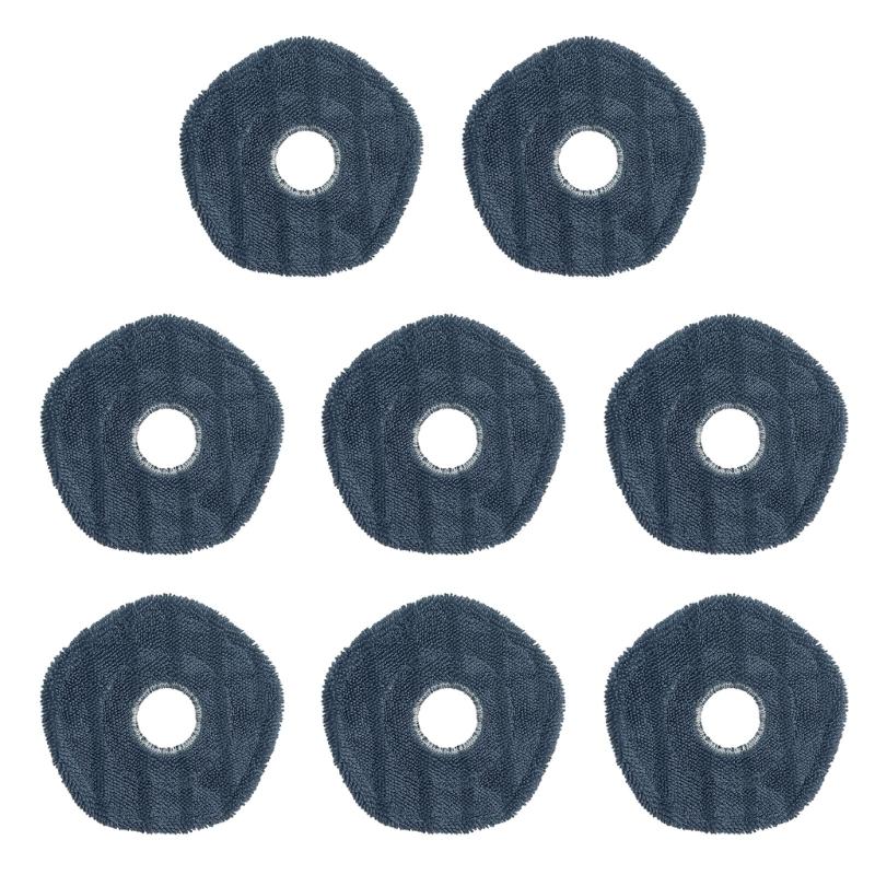 Robot Mop Cloth Attachments Washable Pad Washable Mopping Pad Floor Cleaning Pad Suitable for Efficient Floor Cleaning