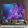 2D Magical Underwater Backdrop Glowing Seaweed Bubble Photography Banner