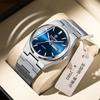 Luxury Watch for Man Elegant Date Week Waterproof Luminous Men Watch Quartz Stainless Steel Sports Men's Watches Reloj