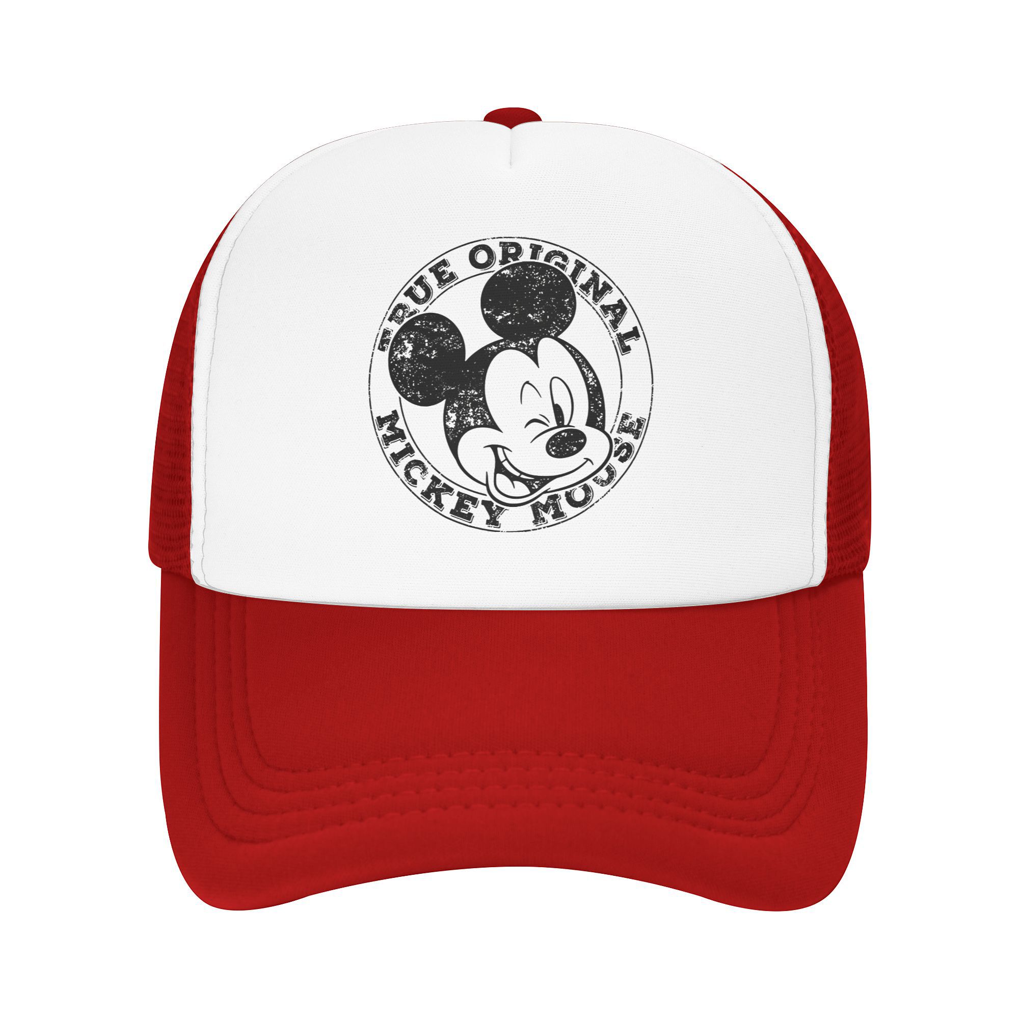 Дисней Микки Маус Пенопластовая Сетчатая Кепка Тракер Мерч для Унисекс Регулируемая Snapback Сетчатая Задняя Часть Дышащие Охлаждающие Кепки One Size