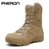 Stivali da Trekking in Pelle di Marca di Alta Qualità da Uomo Stivali da Lavoro e Sicurezza Stivali da Combattimento Tattico da Deserto Stivali da Uomo Scarpe Casual da Esterno Stivaletti