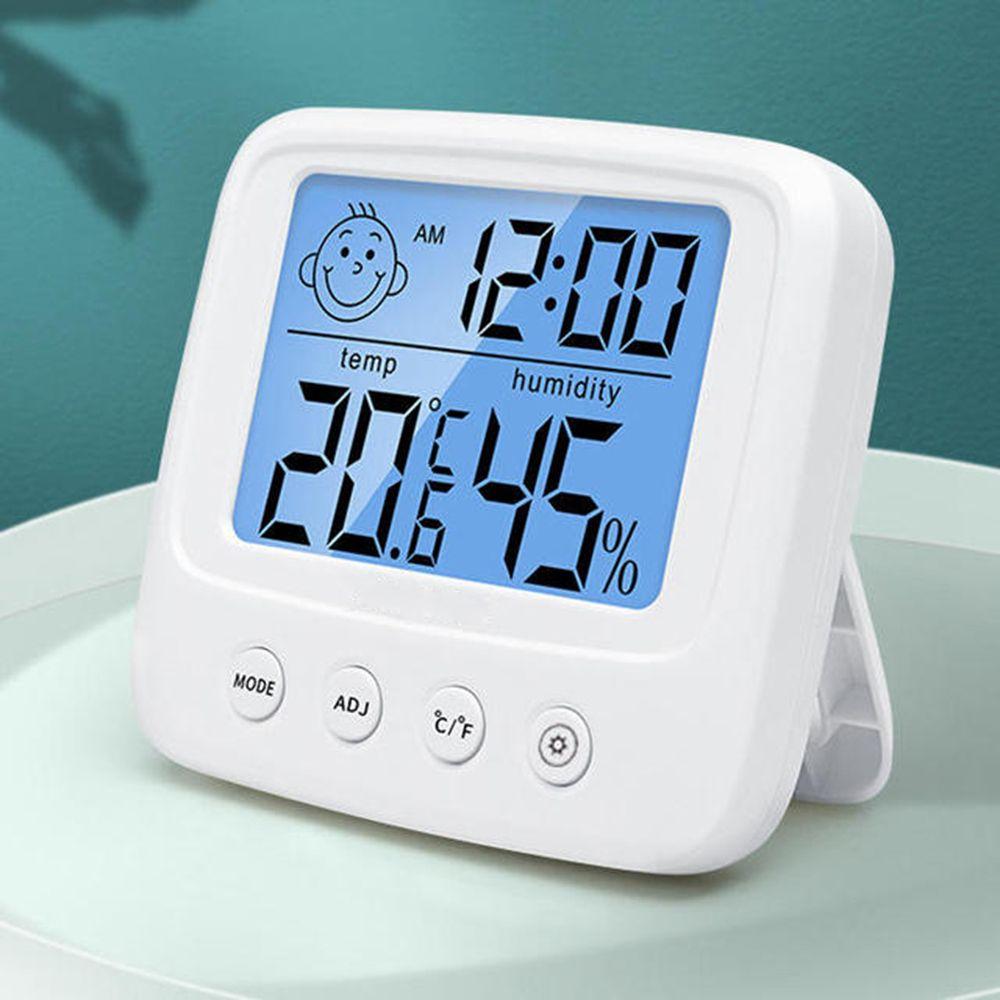 Home Backlight Weather Station Thermometer LCD Electronic Hygrometer Digital Temperature Humidity Meter