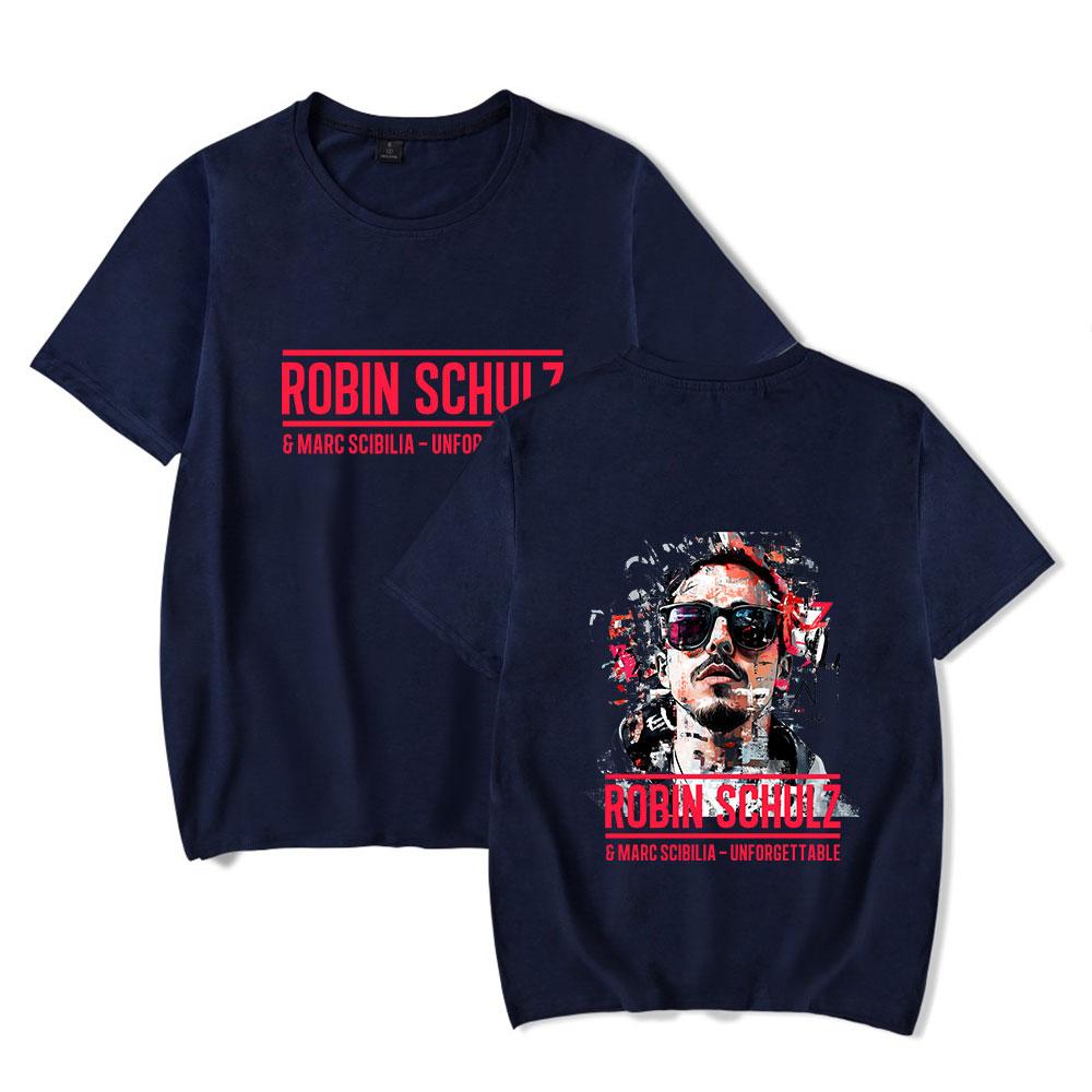 Women Men T-shirts Robin Schulz Print Tshirt Summer Casual Woman Man Clothing Fashion T Shirts
