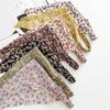 New Floral-patterned Square Scarf Elastic Hair Band Head Wrap Triangular Scarf Hair Accessory
