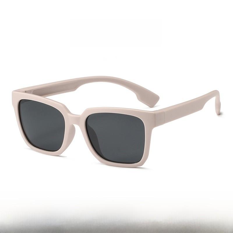 Óculos de Sol Quadrados para Crianças Com Lentes Polarizadas Tac Para Esportes ao Ar Livre e Moda