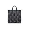 Bally Pennant Palladium Tone Hardware Cotton Denim Shoulder Crossbody Tote Bag Men Bags Blue 6306636