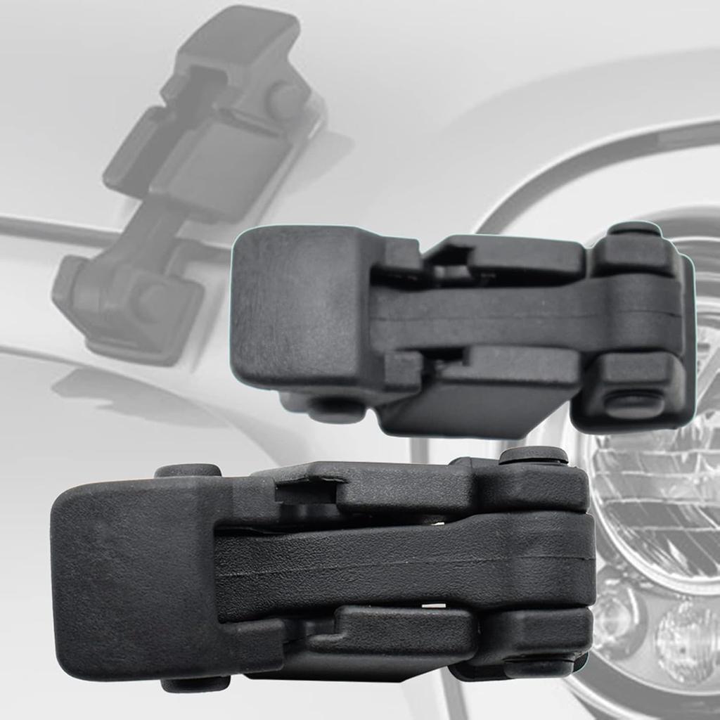 Unifizz Hood Lock Catch Rubber Hood Latch Covers For Jeep Wrangler JK 2007-2018 Hood Latch Right and Left Sets Replace Protect Engine Styling Parts