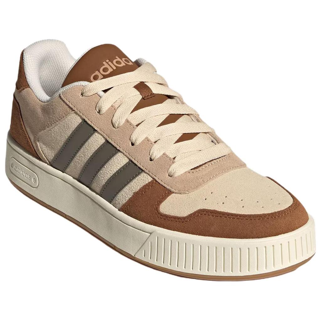Adidas D-Pad Classic Fashion Comfortable Non-Slip Wear-Resistant Low-Top Skate Shoes Unisex Skate Shoes Beige Brown KK1416