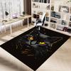1pc cat face Carpet Anti Slip Polyester Floor Mat for office,Bedroom