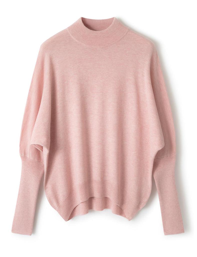 Women's Autumn/Winter Wool Batwing Sleeve Turtleneck Sweater