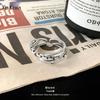 Adjustable Irregular S925 Sterling Silver Ring for Men and Women - Versatile, High-End Style