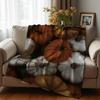 Mixed Floral Cartoon Anime Print Flannel Blanket Soft Warm Throw for Kids Bedroom Sofa Christmas Office Car