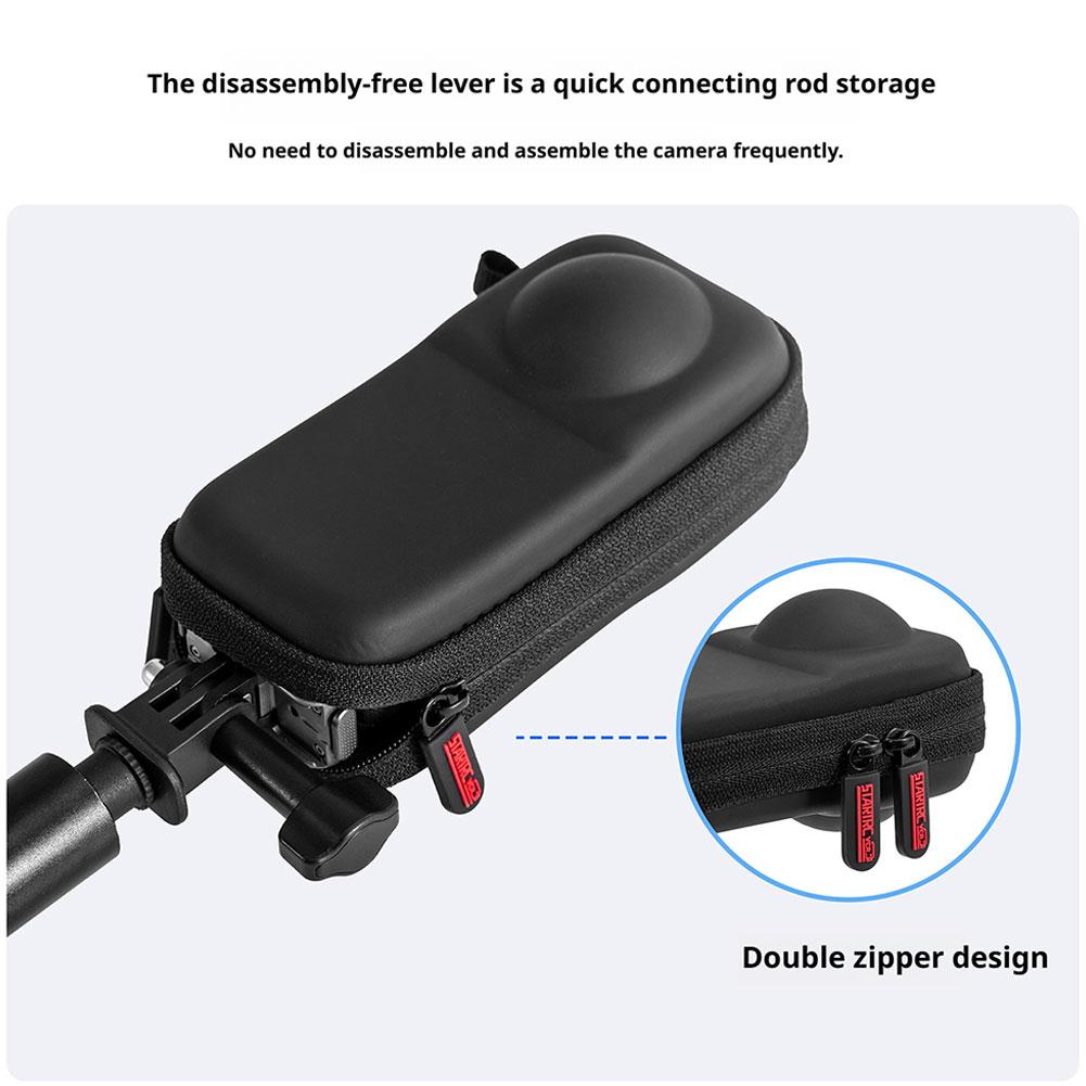Portable Insta360 X4 Air X3 ONE X2 PULUZ Camera Case Box Storage Bag Protective Zipper Bag Accessories