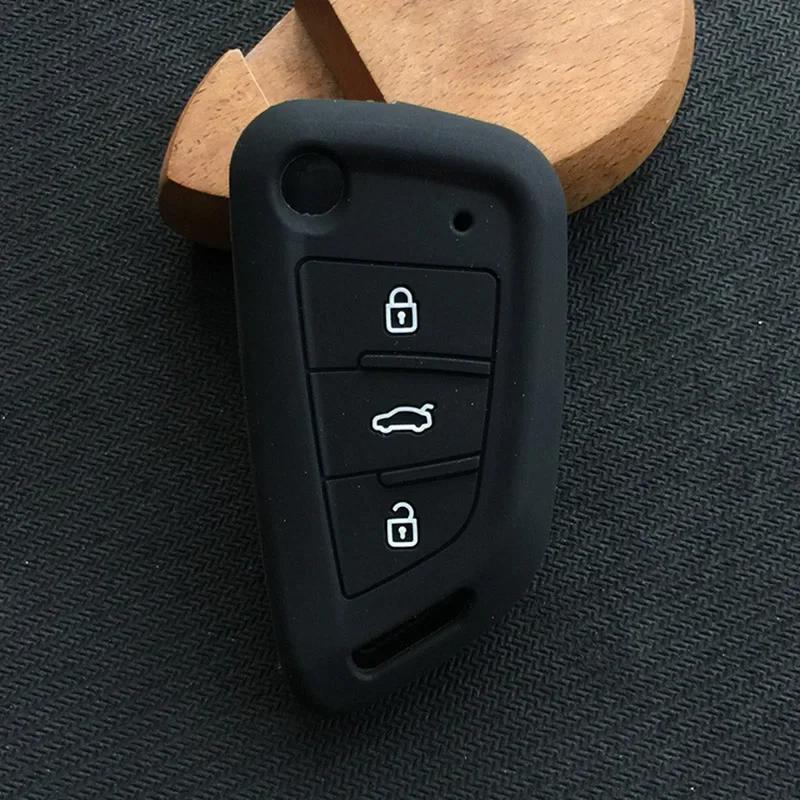 

Силиконовый чехол для ключа Резиновый защитный чехол Аксессуары для универсального 3-кнопочного проводного пульта VVDI2 для программатора Xhorse MINI VVDI