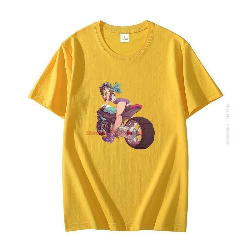 Bad Ass Girl Classic Graphic T Shirts Oversized Cotton Short Sleeve Tshirt Summer Fashion Harajuku Streetwear Unisexs Clothes