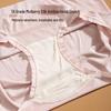 Seamless High Waist Plus Size Women's Panties with Antibacterial Crotch - Breathable Briefs for 200 lbs