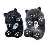 Halloween Animal Squeeze Toy Glossy Flocking Cartoon Dog Rabbit Stress Relief Pinch Sensory Toy Kids Adults Soft TPR Calming Stress Ball Fidget Toy