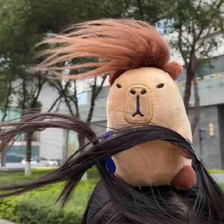 Capybara Stirnband Süßes Tier-Haarband für Alle Haartypen Kopfschmuck-Accessoire