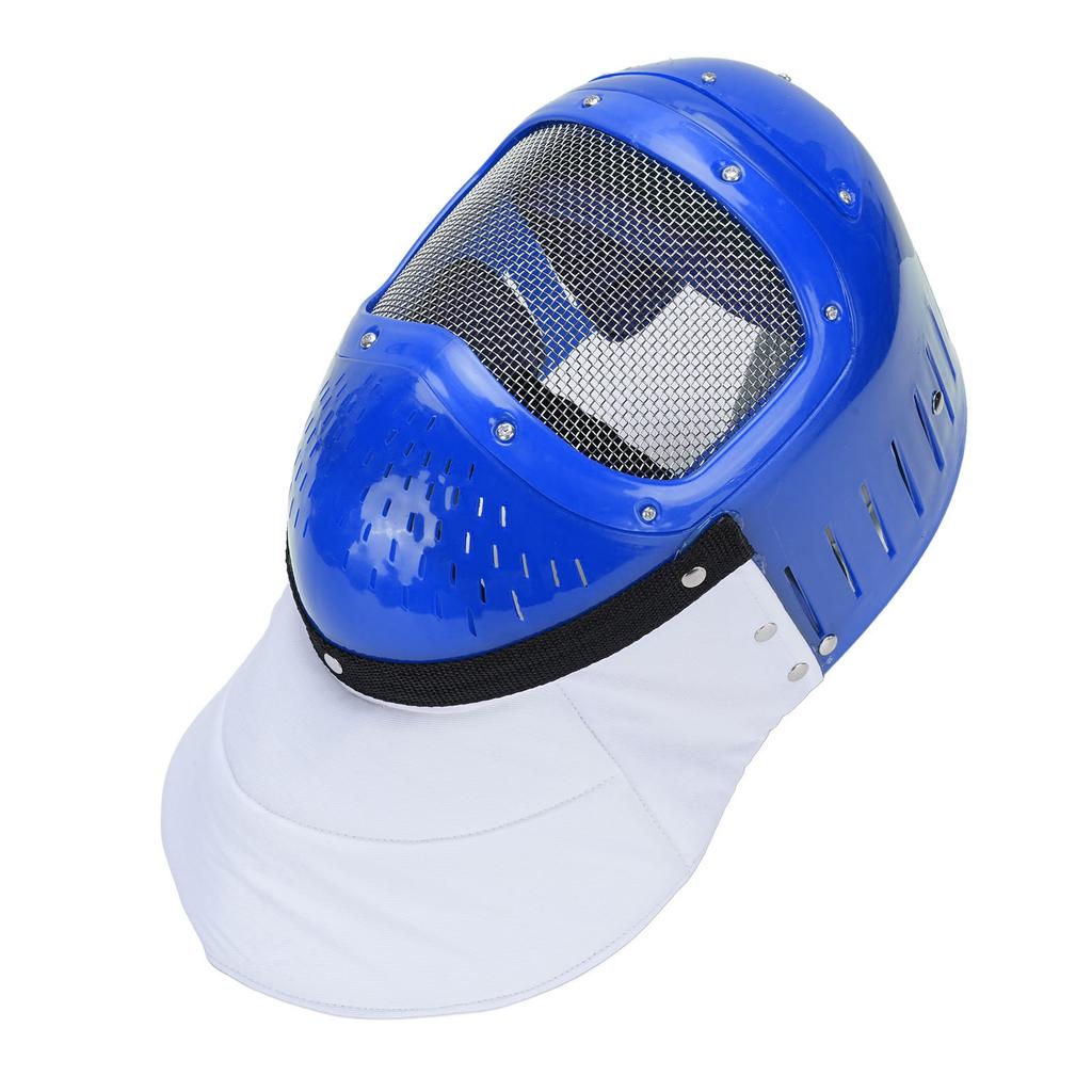 Kids Fencing Face Guard Breathable Metal Mesh Helmet Protective Cover for Foil Sabre Epee Use