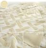 Rivere Gauze Summer Blanket Blanket, Single, 100% Cotton, Double-Layered Gauze, (Latte Beige)