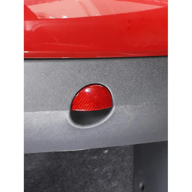 Car Glove Box Switch Cover Trim For Fiat 500 2007-2026 Real Carbon Fiber Interior Car Accessories