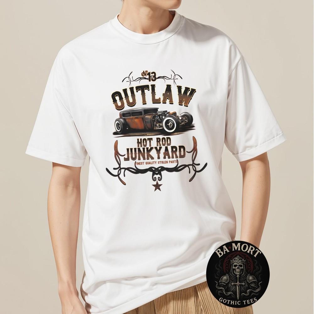 

Hot Rod Outlaw Graphic TShirt Unisex T-Shirt XXXXL