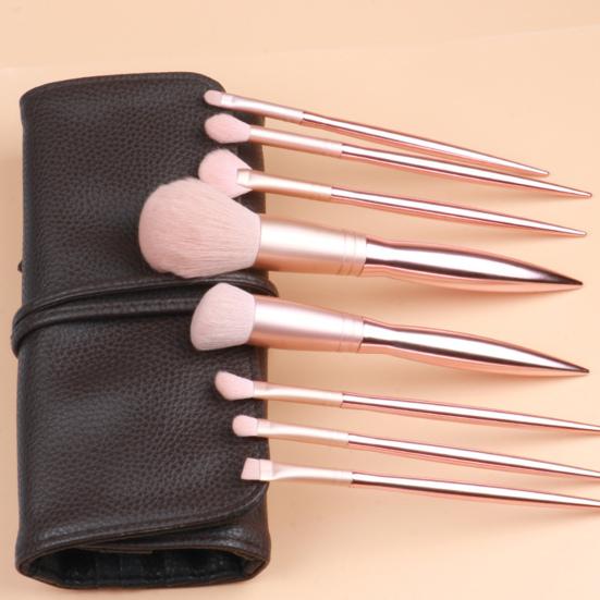 

8Pcs Eyebrow Brushes Gentle Hair Reusable Lightweight Eye Shadow Concealer Cosmetic Blending Make Tool for Lady