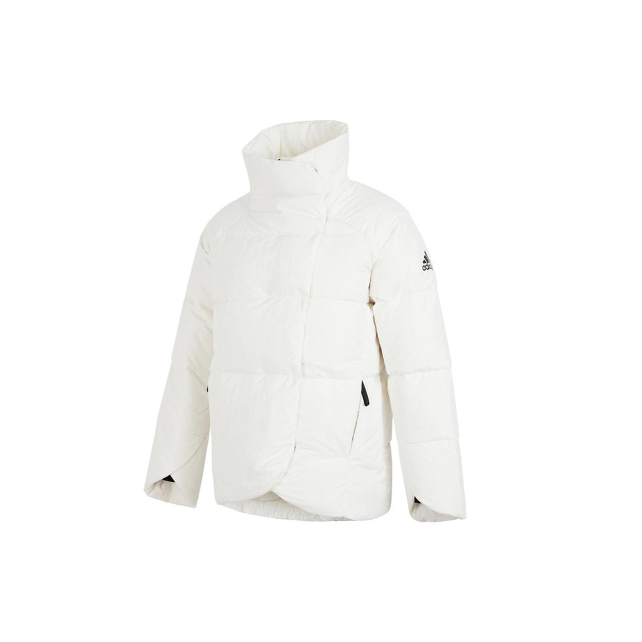 (WMNS) adidas Big Baffle Jacket Asia Sizing  White  Women s GT6542