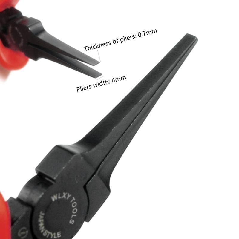 Flachzange, 14 cm, dünne Flachzange, Klemme, Handwerkzeug, Zange, Werkzeug, Schmuckpinzette, Zange, Werkzeug, DIY, Handwerksherstellung