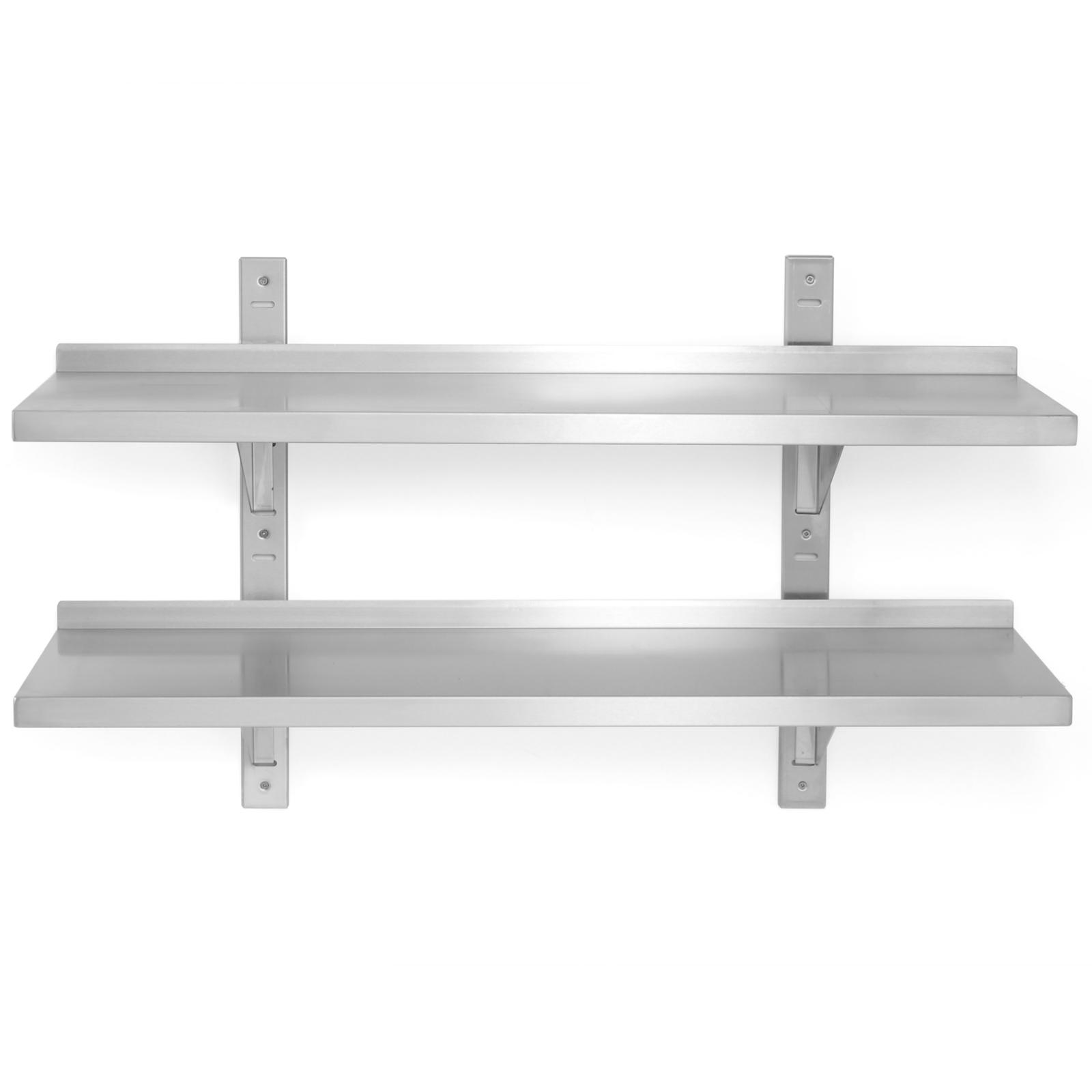 Doppelt verstellbares Hängeregal 80cm - Hendi 811771 80cm