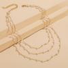Necklace for Women Jewelry Necklace Simple Necklace Necklace Set 5 Piece Necklace Female Beautiful Elegant Necklace for Her
