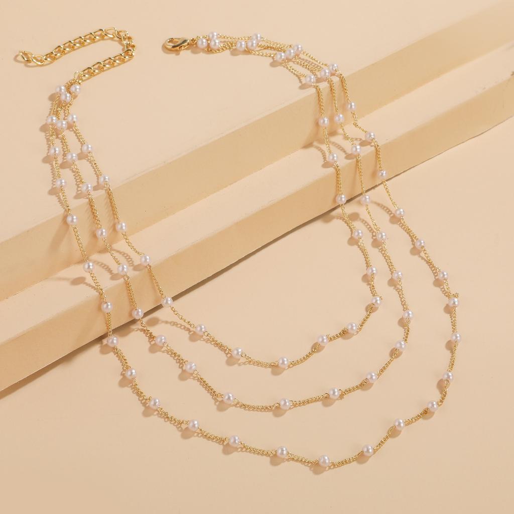 Necklace for Women Jewelry Necklace Simple Necklace Necklace Set 5 Piece Necklace Female Beautiful Elegant Necklace for Her