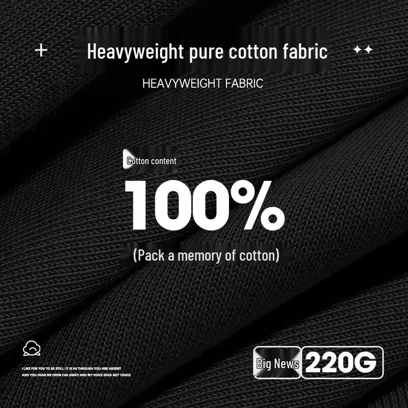 Jeanswest Men's Heavyweight Pure Cotton Long Sleeve T-Shirt