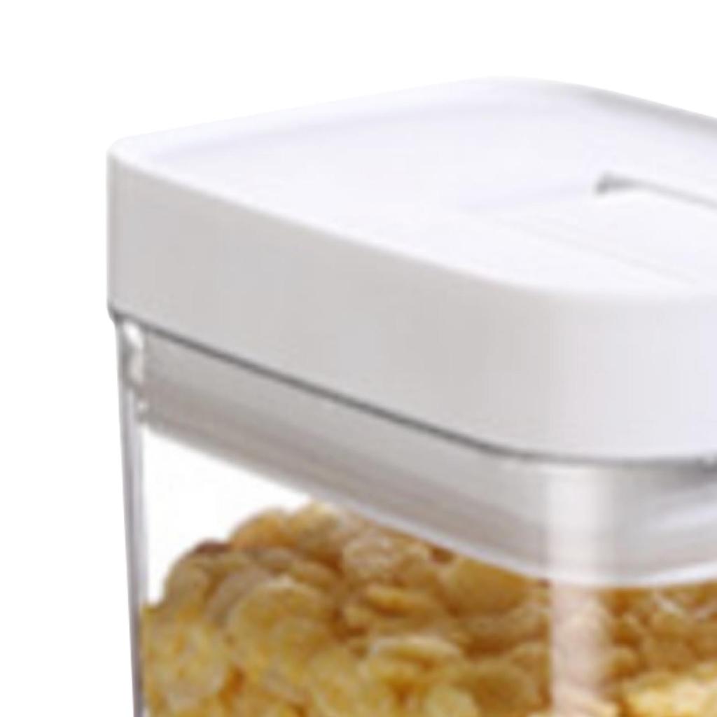 Cereal Storage Container Transparent Food Storage Sealed 800ml Cereal Storage Dispenser for Kitchen Organization