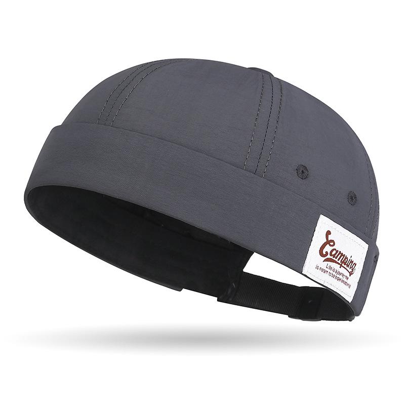 Unisex Quick-Dry Breathable Brimless Skullcap - Spring/Summer Trendy Hip Hop Hat