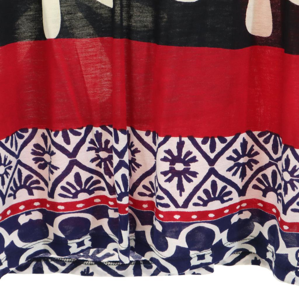 Desigual Floral French sleeve Cut S black Women Used