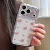 Cute 3D Diamond Cherry Phone Case For iPhone 17 16 15 14 13 12 11 Pro Max Soft Shockproof Cover Epoxy Glitter Shell
