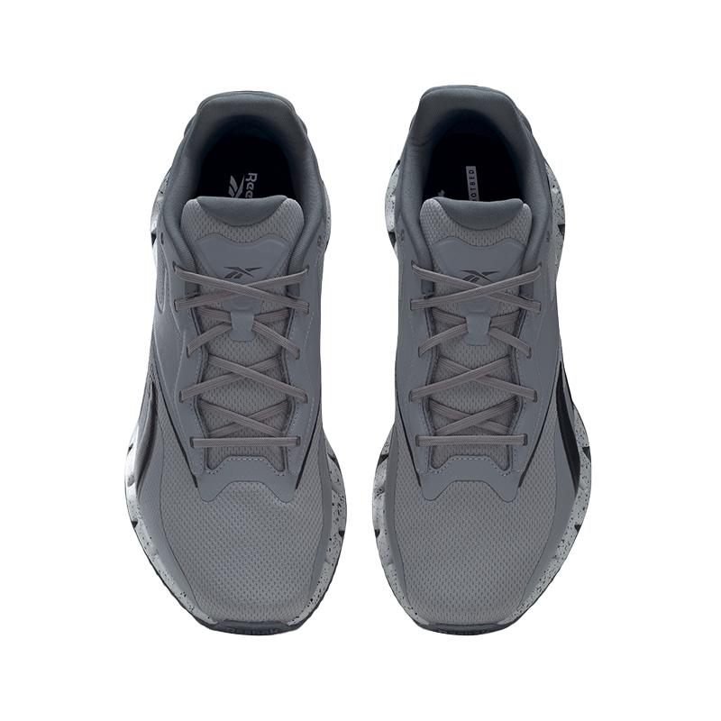 Reebok Zig Dynamica 4 Outdoor Fabric Shock-Absorbing Breathable Lightweight Low-Top Casual Running ShoesUnisex Light Grey HP9264