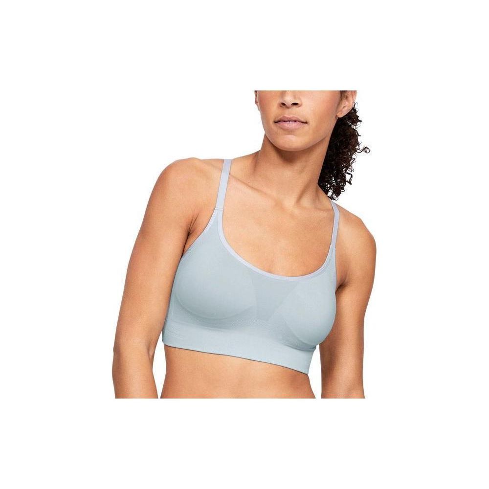 

Under Armour Solid Seamless Fitness Training Sports Underwear Women underwear Light-Blue 1346685-014 XS