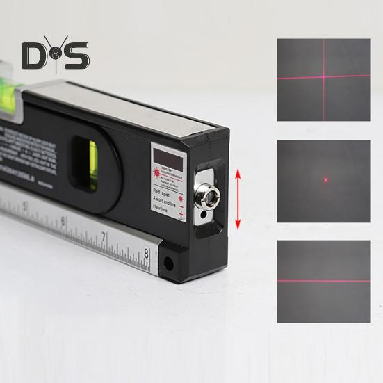 Magnetic Level Tool Accurate Measurements Compact Size Portable Widely Used Bubble Leveling Tube with Metric Rulers