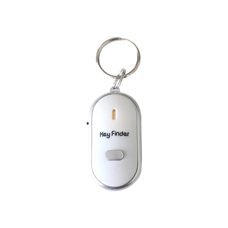 

Smart Key Finder Anti-Lost Whistle Sensors Keychain Tracker Led With Claps Locat