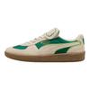 Puma Zapatillas Unisex Palermo Premium Fabric Cómodas Versátiles Duraderas Zapatillas de Caña Baja Verde 404836-01