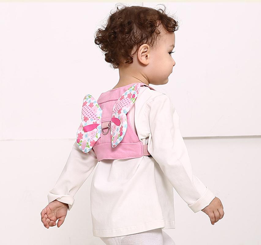 2023 Neues Kleinkind-Geschirr Leinen Geh-Handgelenkband Sicherheitsrucksack für Kleinkinder Kind Baby Niedlicher Hilfsriemen Gürtel für Kinder