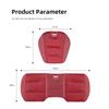 For Jeep Car Soft Cushion Ice Silk Seat Cover Cushioning Accessories For Jeep Grand Cherokee Wrangler JK Gladiator Compass Re
