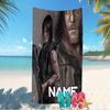 Customizable Personalized Beach Towels The Walking Dead Themed designs.Suitable for the Beach, Yoga, Sports;ideal As Beach Accessories