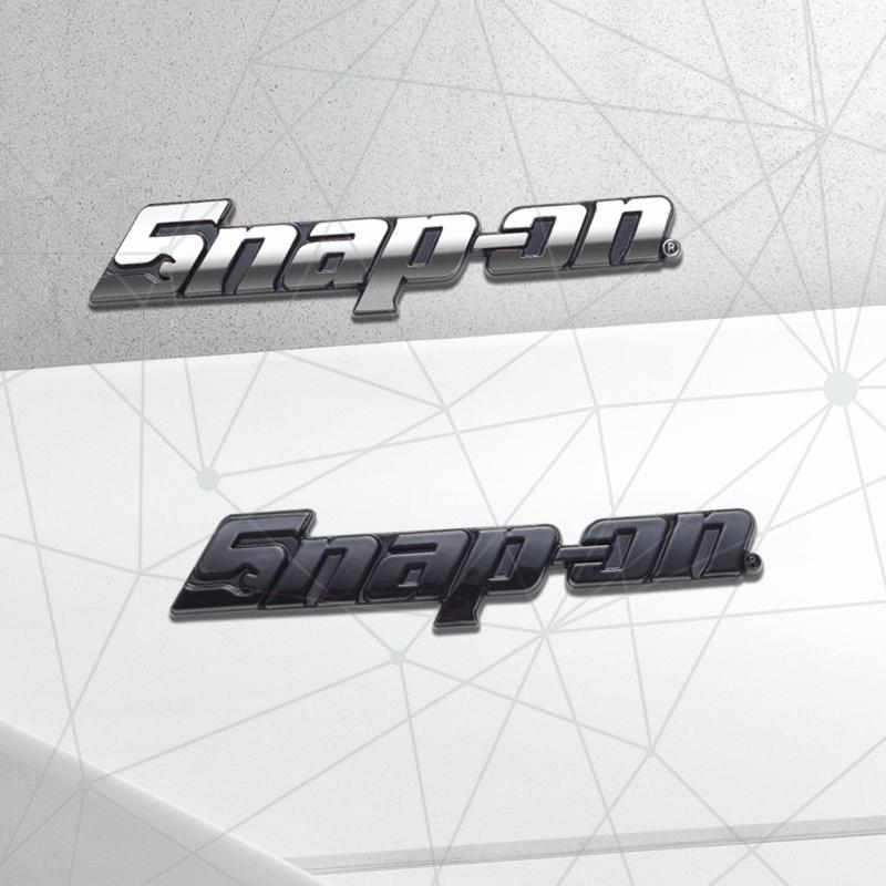 3D Auto Metal Snap On Tool Box Tools Toolkit Grille Badge Car Rear Trunk Emblem Sticker Decor Universal Decoration Accessories