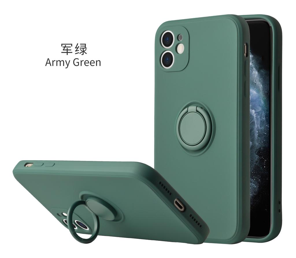 Applicable to 16promax ring protective cover 13iphone14 mobile phone case bracket batch multi-function anti-drop and anti-skid